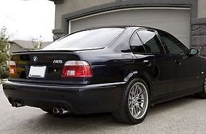 Trunk Lip Spoiler for BMW 5 Series E39 Painted