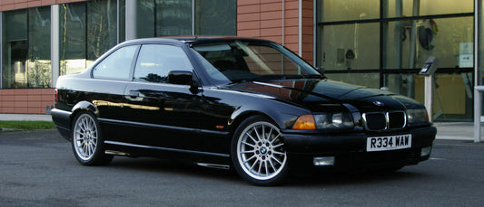 Boot Lip Spoiler for BMW 3-Series E36 Painted (GLOSS BLACK)