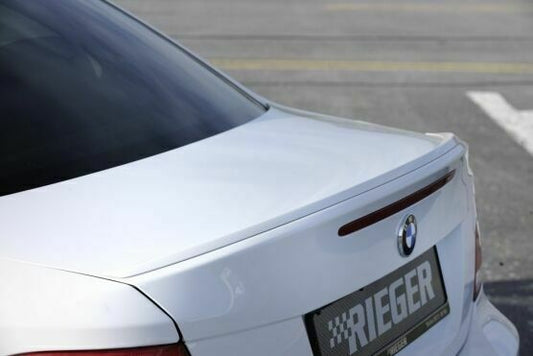 Boot Lip Spoiler for BMW 1-Series E82 M3 2007 - 2012 Painted(WHITE)